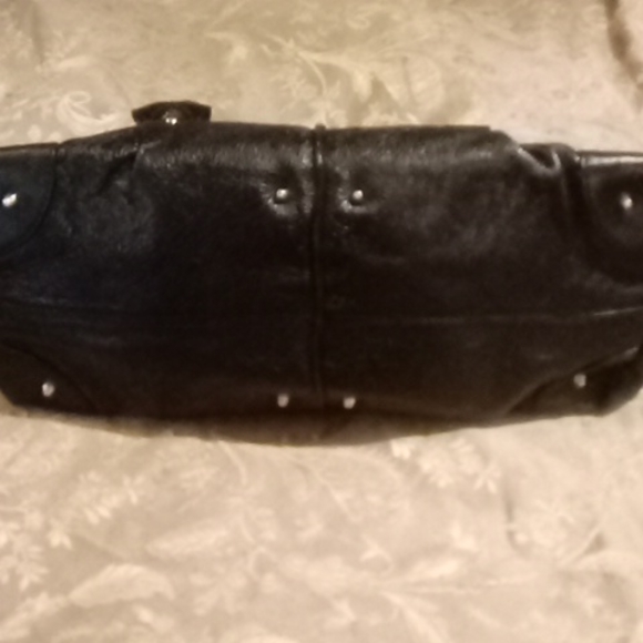 Vintage Chole' Black leather handbag - Picture 6 of 7